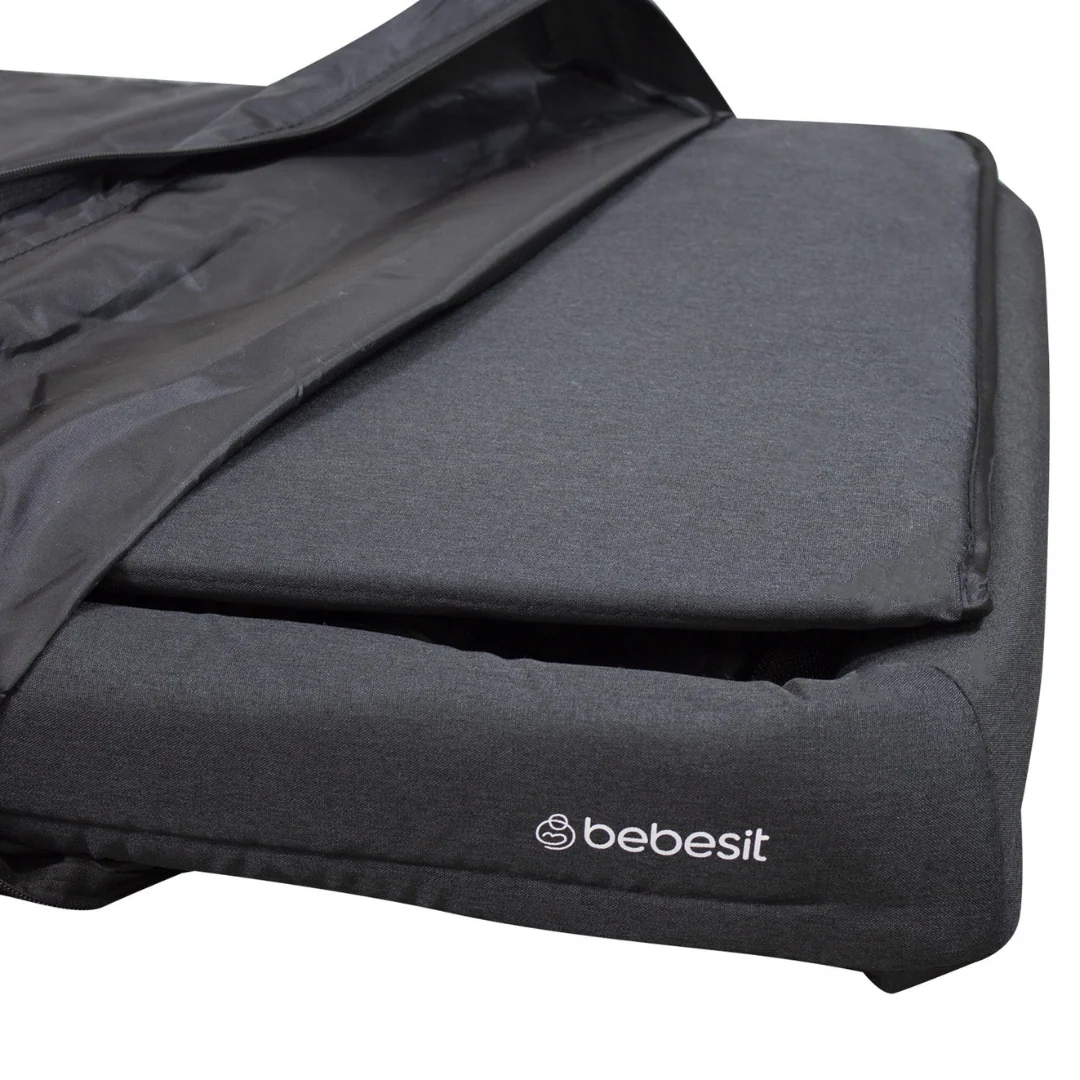Cuna Corral 3 en 1 Eclipse Safe & Sleep - Negro | Bebesit - Imagen 4