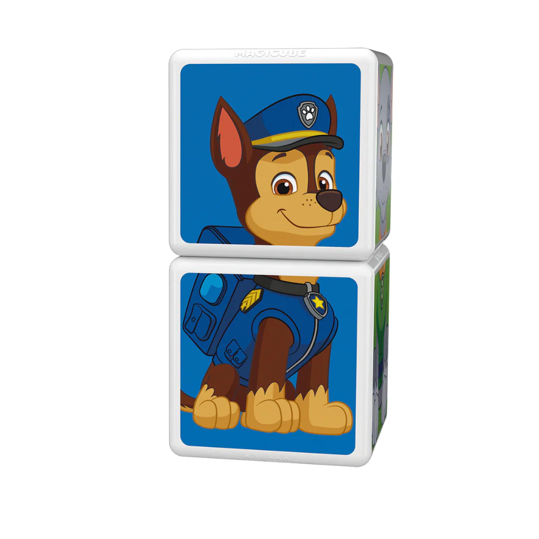 Cubos Magnéticos MAGICUBE Paw Patrol - Chase, Skye y Rocky (3 cubos) | Geomag - Imagen 4