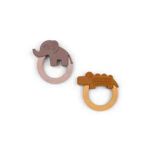Set 2 Mordedores Deer Friends - Mostaza y Rosa | Done by deer