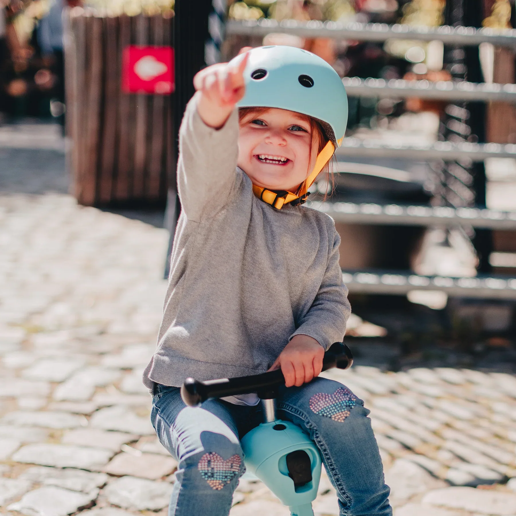 Casco Ajustable - Blueberry | Scoot and Ride - Imagen 7