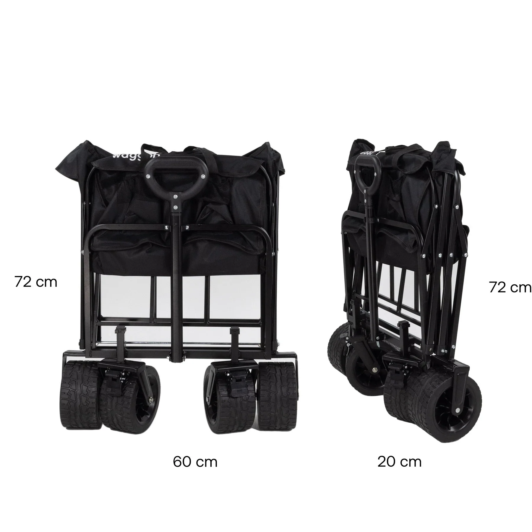 Carro de Arrastre Wagon - Negro | Bebesit - Imagen 3