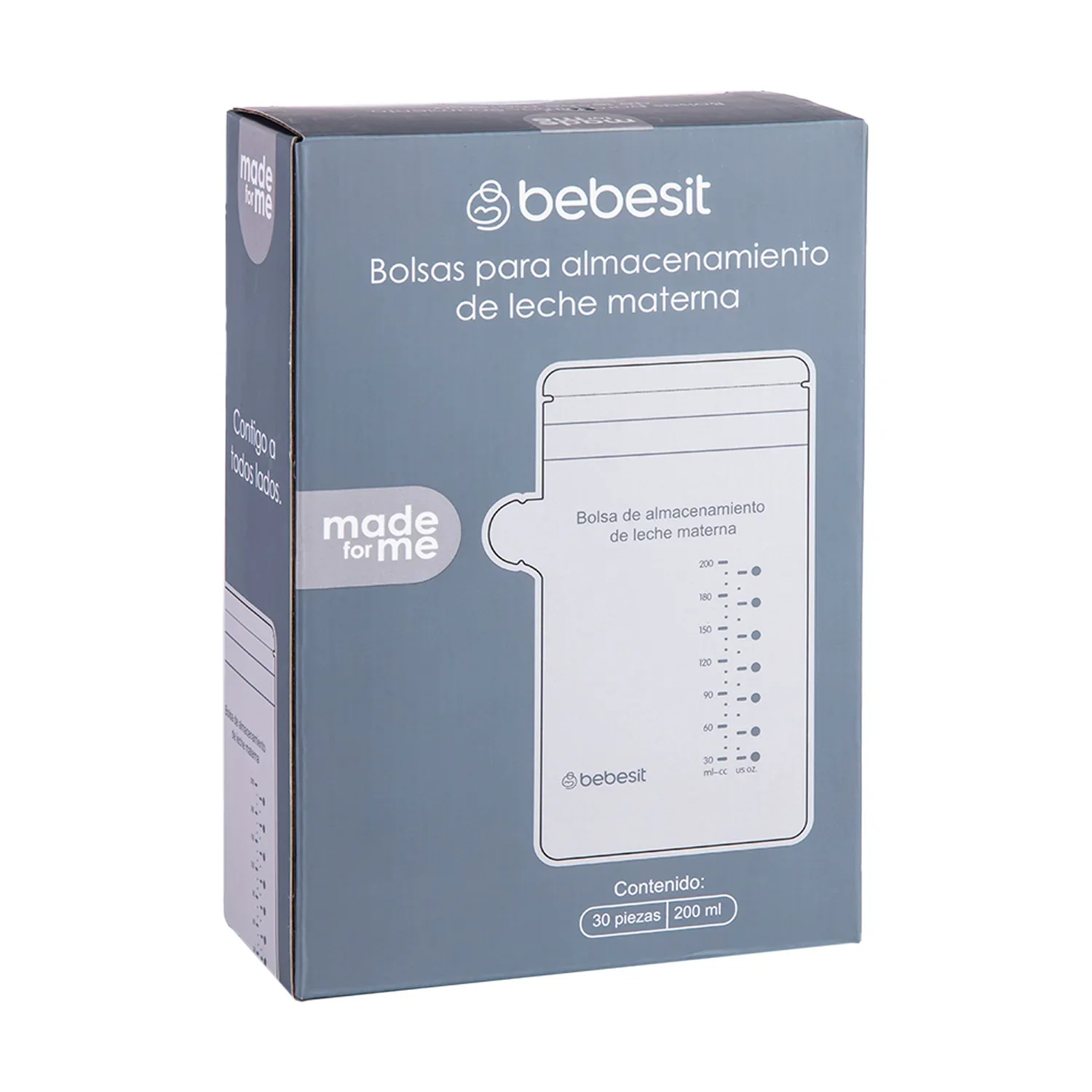 Bolsas para Almacenar Leche Materna 200 ml - Pack de 30 Unidades | Bebesit - Imagen 5